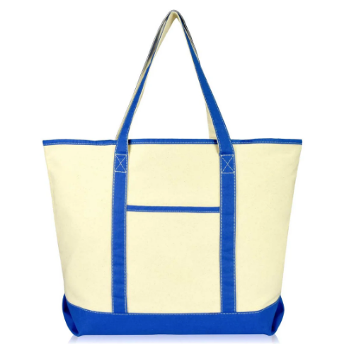 22" Soft Canvas Tote Bag